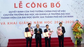 Chuyển Trường Đại học An Giang về Đại học Quốc gia TPHCM