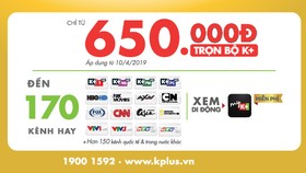 Bộ thiết bị K+ với giá hấp dẫn