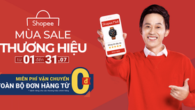 Shopee khởi động chương trình khuyến mãi “Mùa sale Thương hiệu”