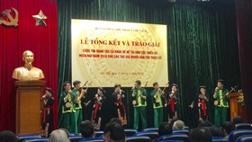 22 ca khúc được trao giải cuộc thi sáng tác âm nhạc đề tài dân tộc miền núi