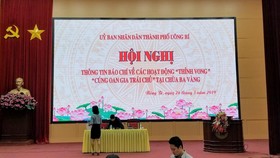 Sáng nay 26-3, tổ chức họp báo về hoạt động “thỉnh vong”, “cúng oan gia trái chủ” tại chùa Ba Vàng