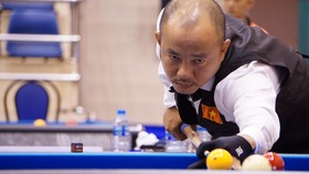 Đỗ Nguyễn Trung Hậu có một chiến thắng thót tim.