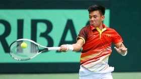 Lý Hoàng Nam sẽ là tay vợt chủ lực của Việt Nam tại Davis Cup.