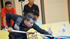 Cơ thủ Trần Quyết Chiến khởi đầu không thành công.