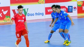 Đà Nẵng (áo đỏ) thua đau trước Sài Gòn FC. Ảnh: ANH TRẦN