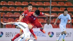 Cuộc so tài giữa hai đội U20 Việt Nam và Nhật Bản vào năm 2017. Ảnh: Đoàn Nhật