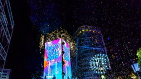 TPHCM: Tưng bừng sắc màu đón năm mới 2019