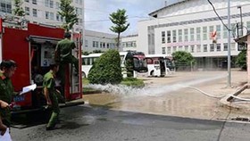 Vòi chữa cháy không đạt chuẩn với lỗi bung đầu nối trong quá trình thử nghiệm