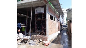Xây nhà vi phạm lộ giới