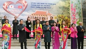 Vietnamese festival opens in Japan’s Aichi Prefecture. (Photo: Sggp)