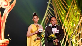 Actor Trung Dung and actress Thuy Ngan