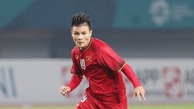 Vietnamese midfielder Nguyen Quang Hai (Source: phapluatxahoi.vn)