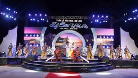 At the opening ceremony (Photo: Sggp)