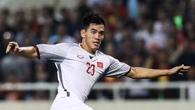 Striker Nguyen Tien Linh (Photo baovanhoa.vn)