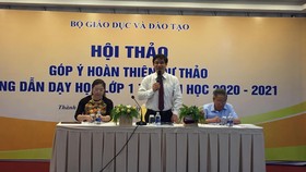 Địa phương lo triển khai dạy học lớp 1 theo chương trình giáo dục phổ thông mới