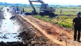 Khu vực anh I. bị điện giật tử vong. Ảnh: V.H