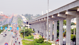 Ngày 23-10, lắp đặt đường ray tuyến metro Bến Thành- Suối Tiên