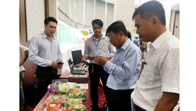 Robot nông nghiệp đoạt giải nhất Đổi mới sáng tạo trong sản xuất nông nghiệp ứng dụng công nghệ cao