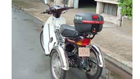 Mẫu xe 3 bánh dành cho người khuyết tật