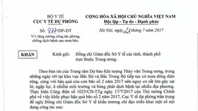 Nhiều dịch bệnh dễ bùng phát