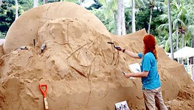 Lễ hội cát ở Sentosa