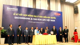 Sacombank-Dai-ichi Life VN ký hợp đồng bảo hiểm độc quyền