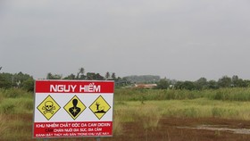 Khởi công xây dựng Dự án xử lý chất độc dioxin tại sân bay Biên Hòa