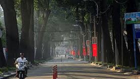 Đường Trần Quốc Thảo (đoạn từ đường Võ Thị Sáu đến đường Võ Văn Tần) lưu thông 2 chiều các loại phương tiện. Ảnh: VOV