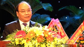 Thủ tướng Nguyễn Xuân Phúc phát biểu tại buổi lễ