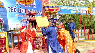 Lễ Khao lề thế lính Hoàng Sa ở Lý Sơn