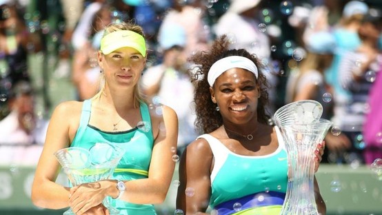 Maria Sharapova và Serena Williams