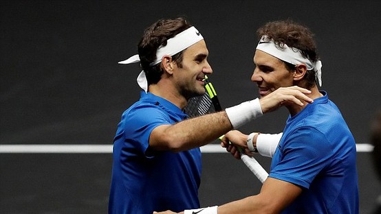 Roger Federer và Rafael Nadal sát cánh cùng nhau lần đầu tiên