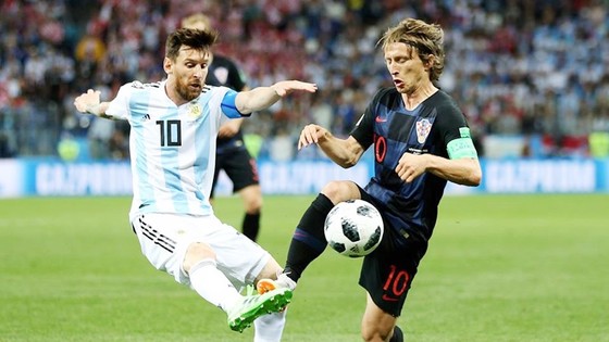 Messi đã không chứng tỏ được khả năng khi đối đầu với Croatia. Ảnh FIFA.