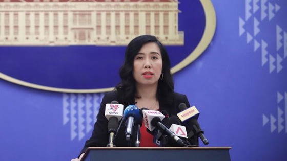 Người Phát ngôn Bộ Ngoại giao Việt Nam Lê Thị Thu Hằng. Ảnh: TTXVN