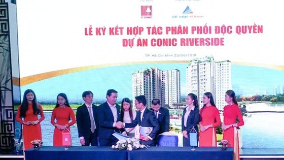 CONIC hợp tác Đất Xanh Miền Nam triển khai dự án Conic Riverside
