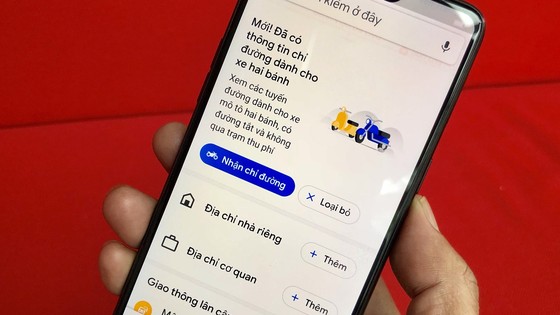 Từ hôm nay, Google Maps chỉ đường cho xe máy
