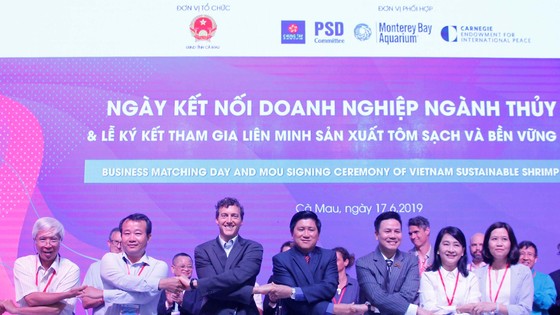 Các “ông lớn” ngành tôm tham gia liên minh sản xuất tôm sạch và bền vững Việt Nam