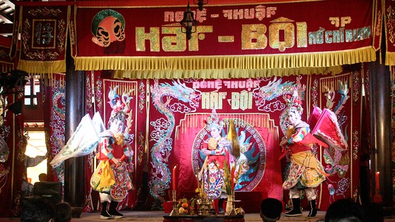 Hát bội chào xuân với Lễ khai hạ - Cầu an