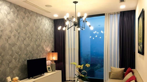 Tạo điểm nhấn ấm cúng cho phòng khách