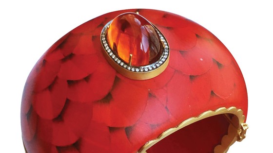 Trang sức đá citrine độc đáo