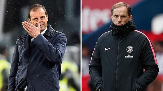 Max Allegri và Thomas Tuchel