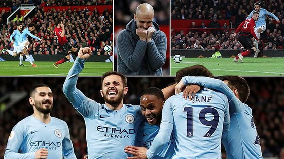 Man United - Man City 0-2: Bernardo Silva, Sane rực sáng, Pep Guardiola hạ Solskjaer