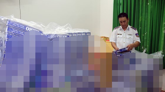 Thuốc lá bị bắt giữ