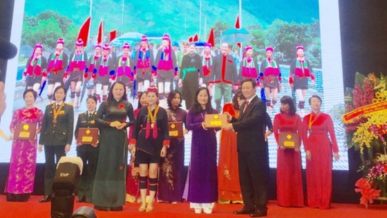 At the prize-giving ceremony (Photo: SGGP)
