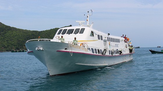 Tàu cao tốc vận tải hành khách Superdong Côn Đảo I. Ảnh: BaoBaRia