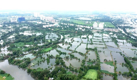 A corner of BInh Hung Commune of Binh Chanh District (photo: SGGP)