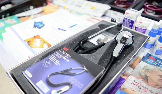 Medical equipment in the program (photo: SGGP)