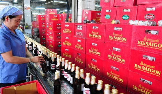 Dây chuyền sản xuất của Sabeco. Ảnh: VIỆT DŨNG