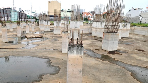 Dự án Vạn Hưng Phát, quận 8. Ảnh: CAO THĂNG