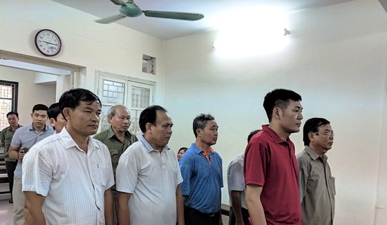 Các bị cáo trong vụ án vi phạm đất đai tại Đồng Tâm